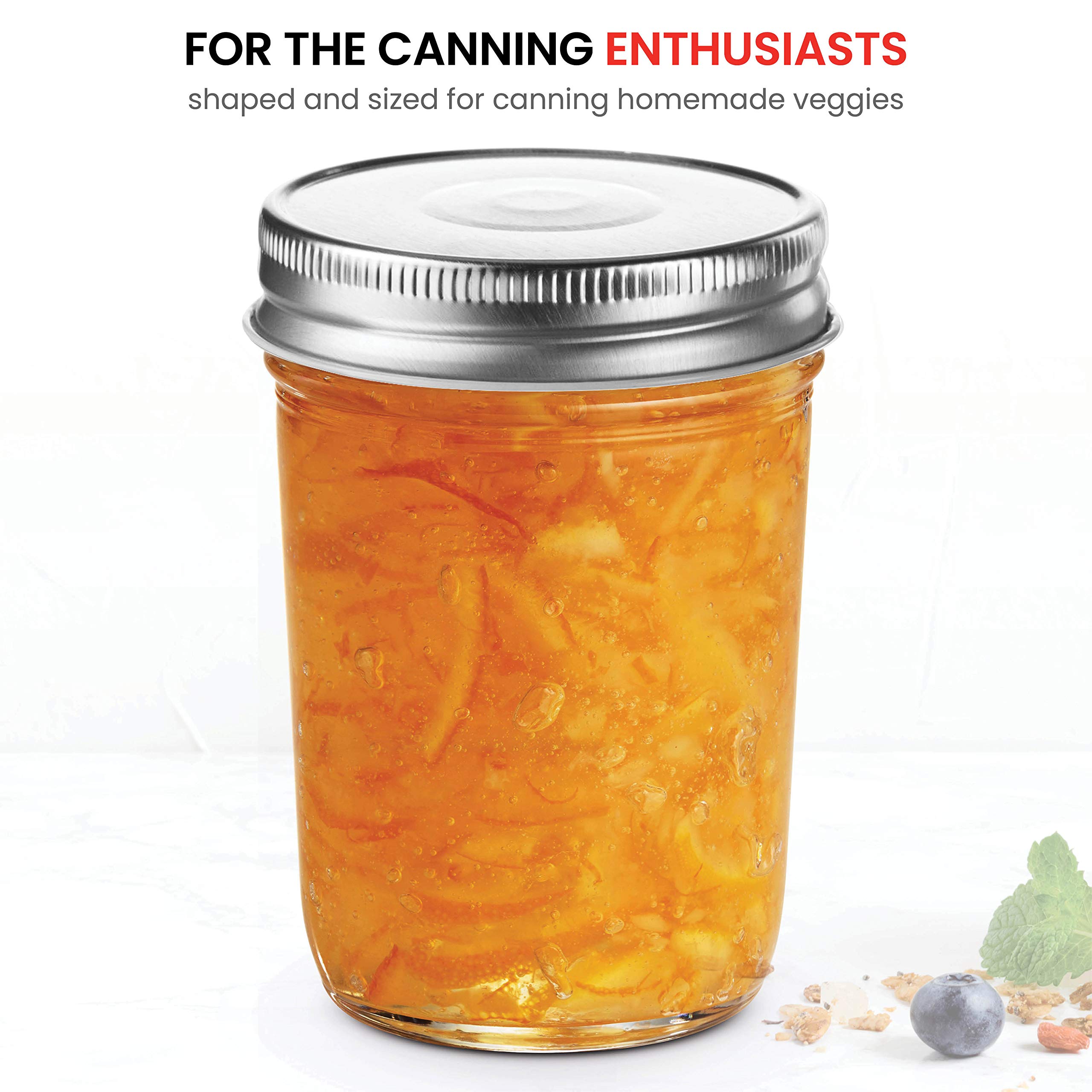 Paksh Novelty easy-clean glass jar designed for repeated kitchen use.