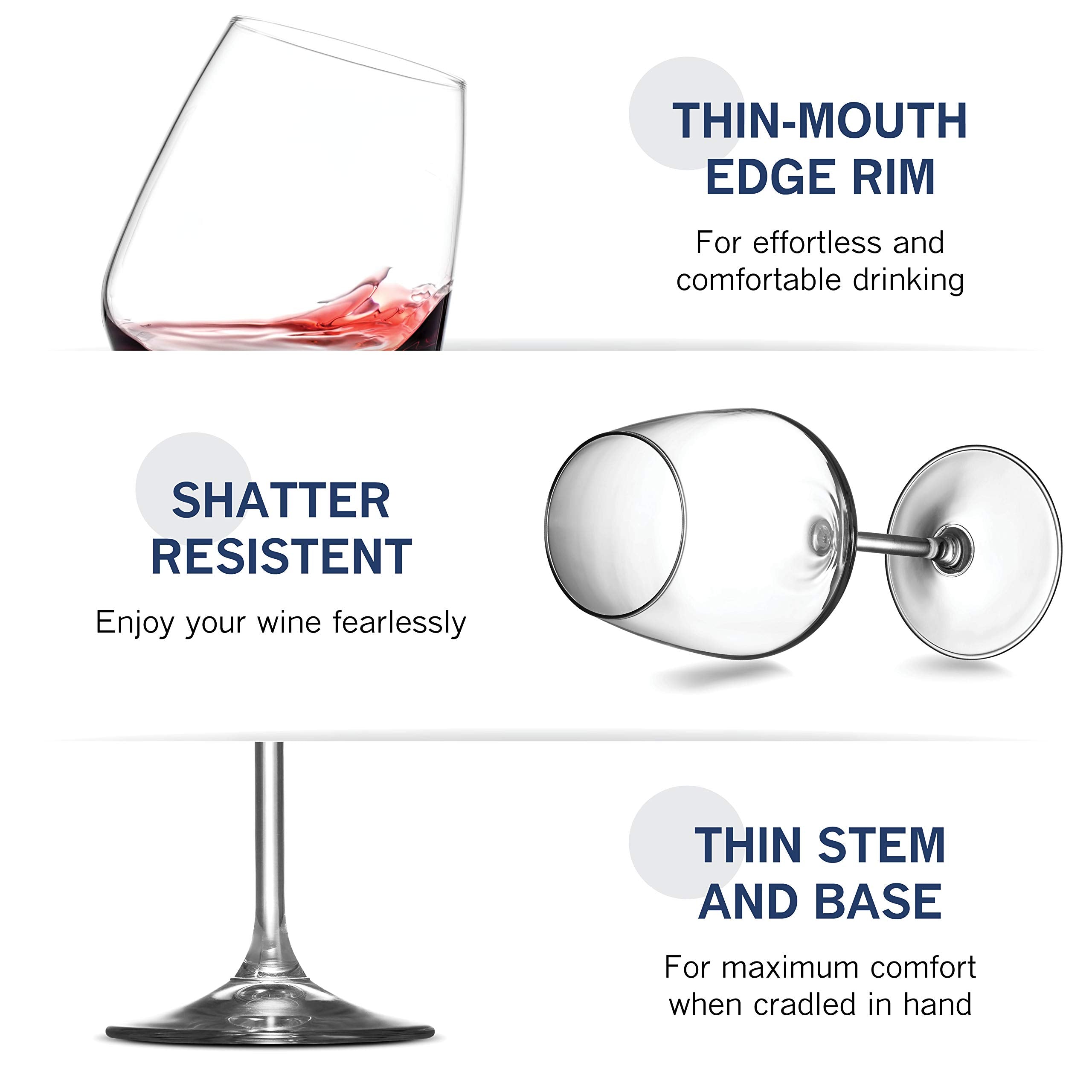 Paksh Novelty Italian craftsmanship highlights premium glass clarity.