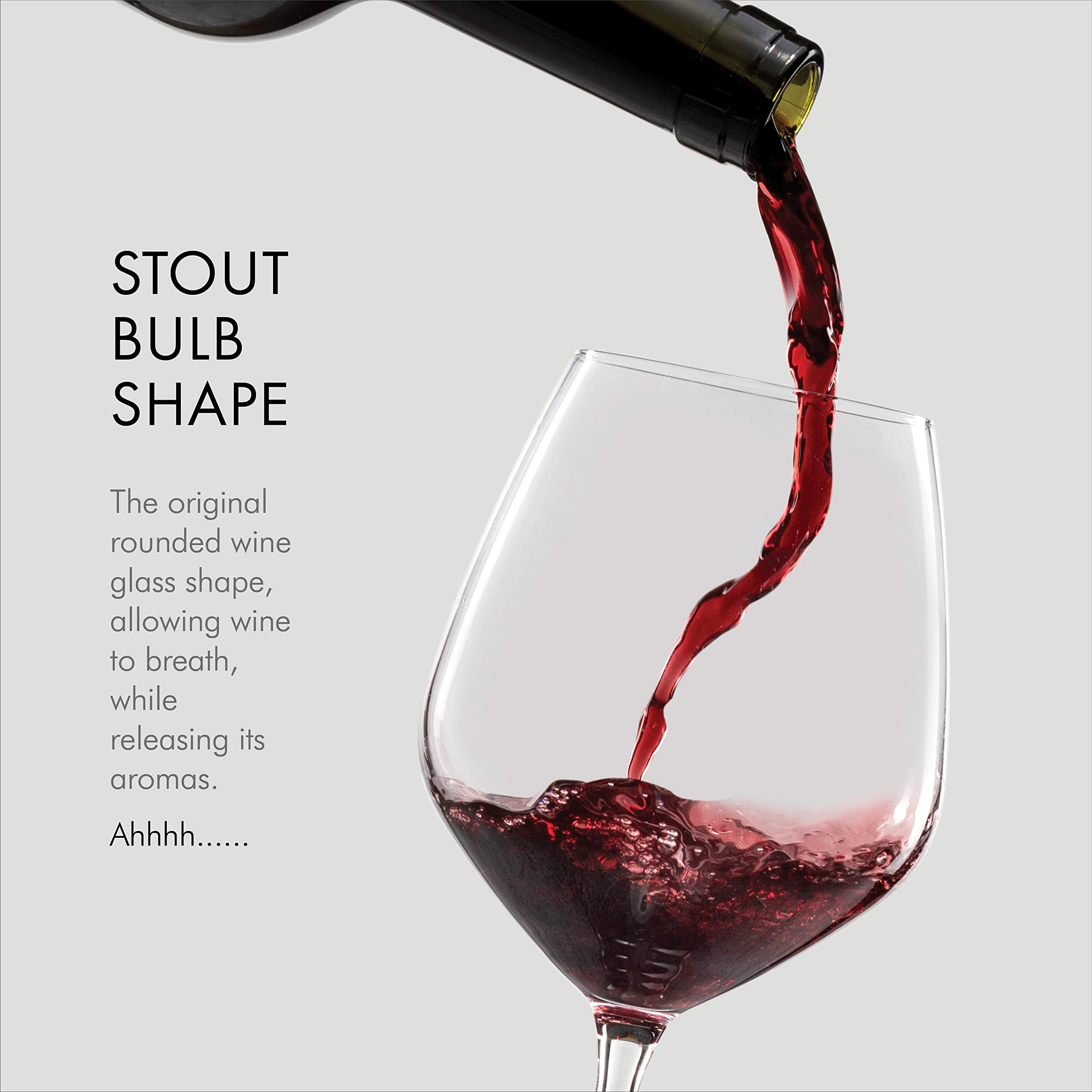 Paksh Novelty laser-cut rim enhances elegance and wine aroma.