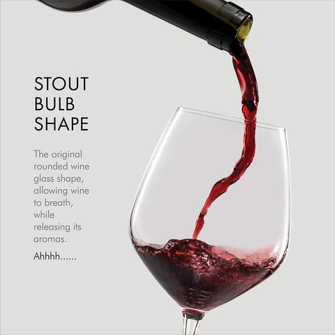 Paksh Novelty laser-cut rim enhances elegance and wine aroma.