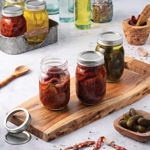 Paksh Novelty 16 oz jar for kitchen storage and meal prep organization.