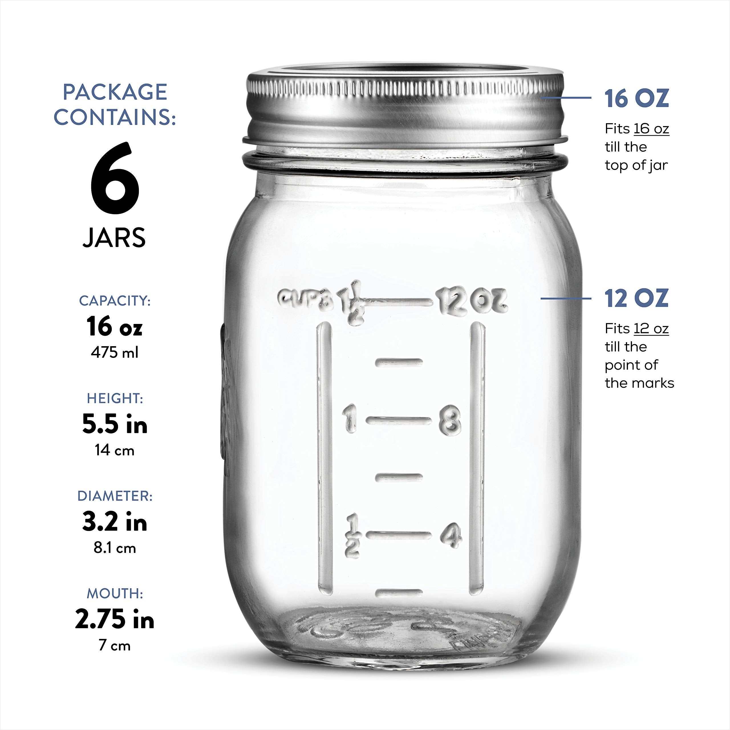 Paksh Novelty mason jar with hobnail glass adds grip and elegant visibility.