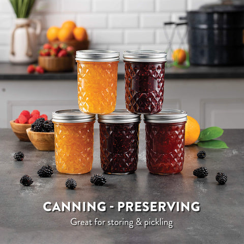 Paksh Novelty mason jar great for dry goods and pantry organization.
