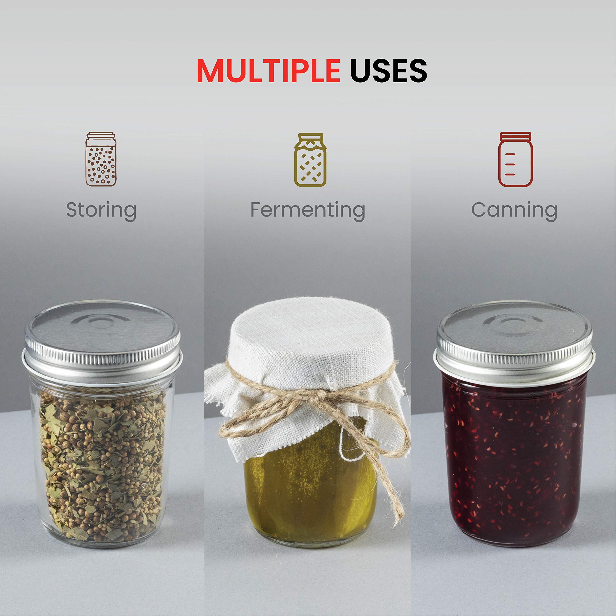 Paksh Novelty stackable kitchen jars save cabinet space and streamline storage.
