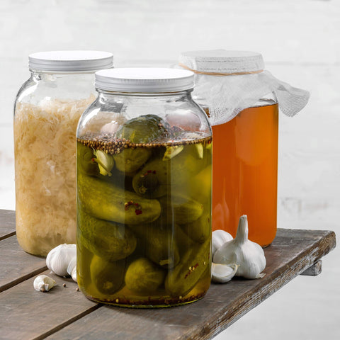 Paksh Novelty wide-mouth gallon jar ready for easy filling and pouring
