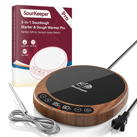 Pakusane SourKeeper proofing flexibility supports various vessels and ritual bread making
