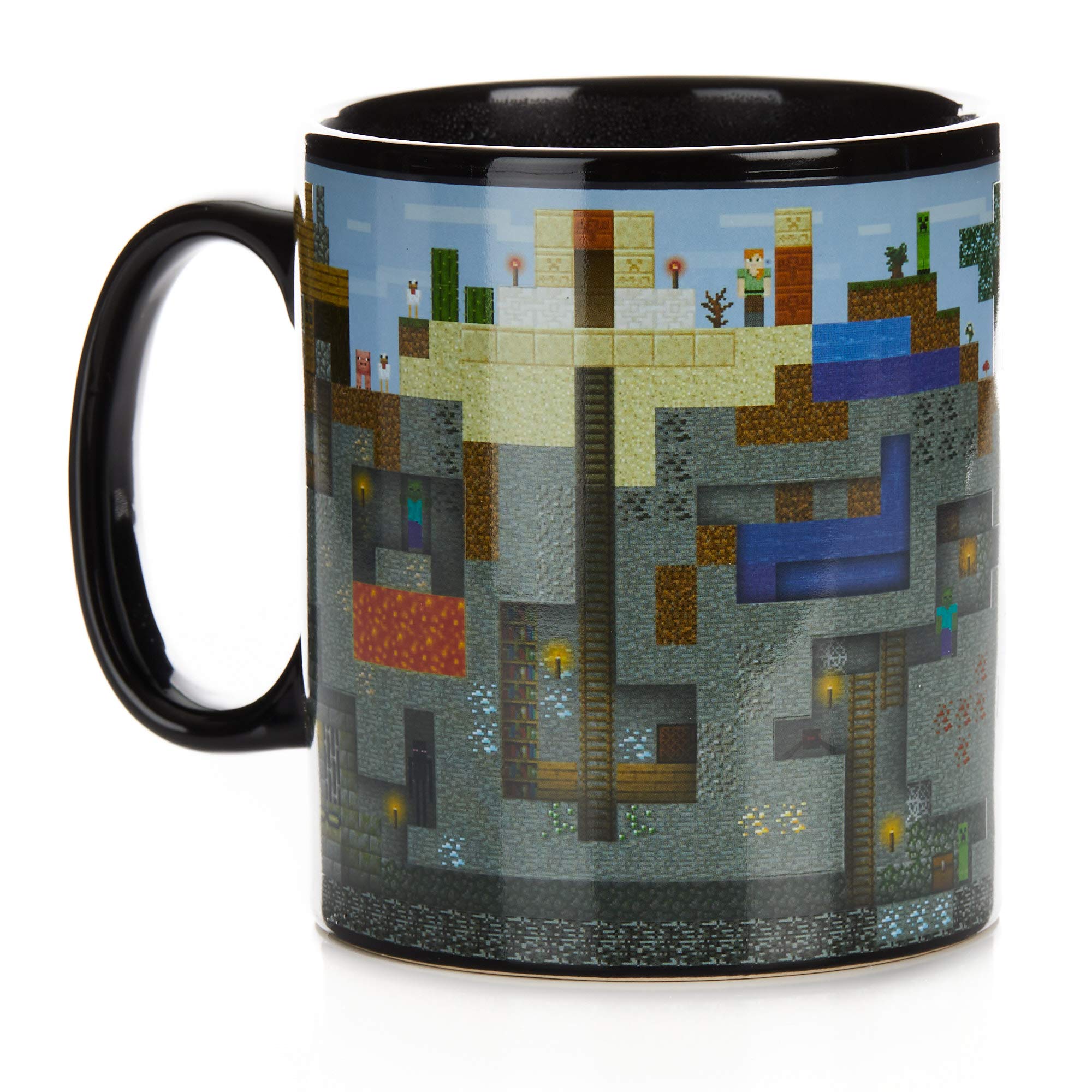 Paladone Minecraft XL mug is officially licensed for authentic Minecraft appeal.