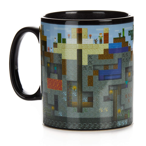 Paladone Minecraft XL mug is officially licensed for authentic Minecraft appeal.