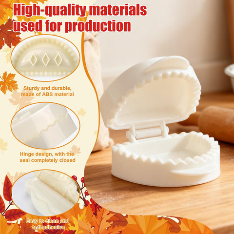 Palksky round hand pie mold for everyday pies and snacks