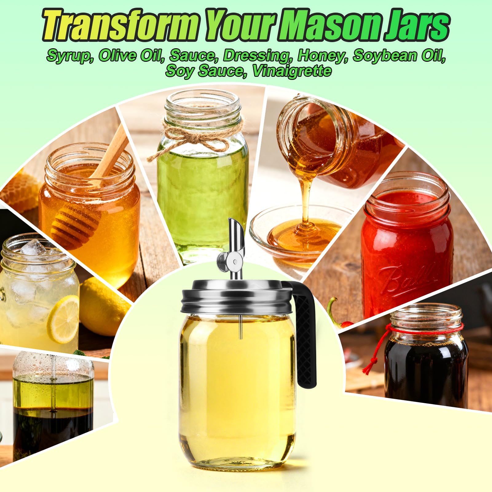 Palksky mess-free kitchen setup with spill-resistant pour