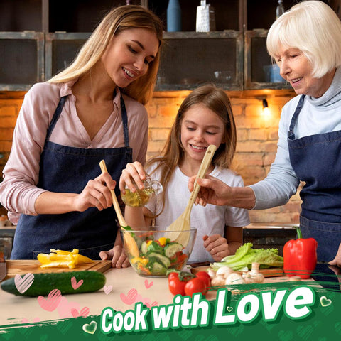 PAMASE Bamboo Heart Shaped Spoon lightweight yet sturdy everyday tool.