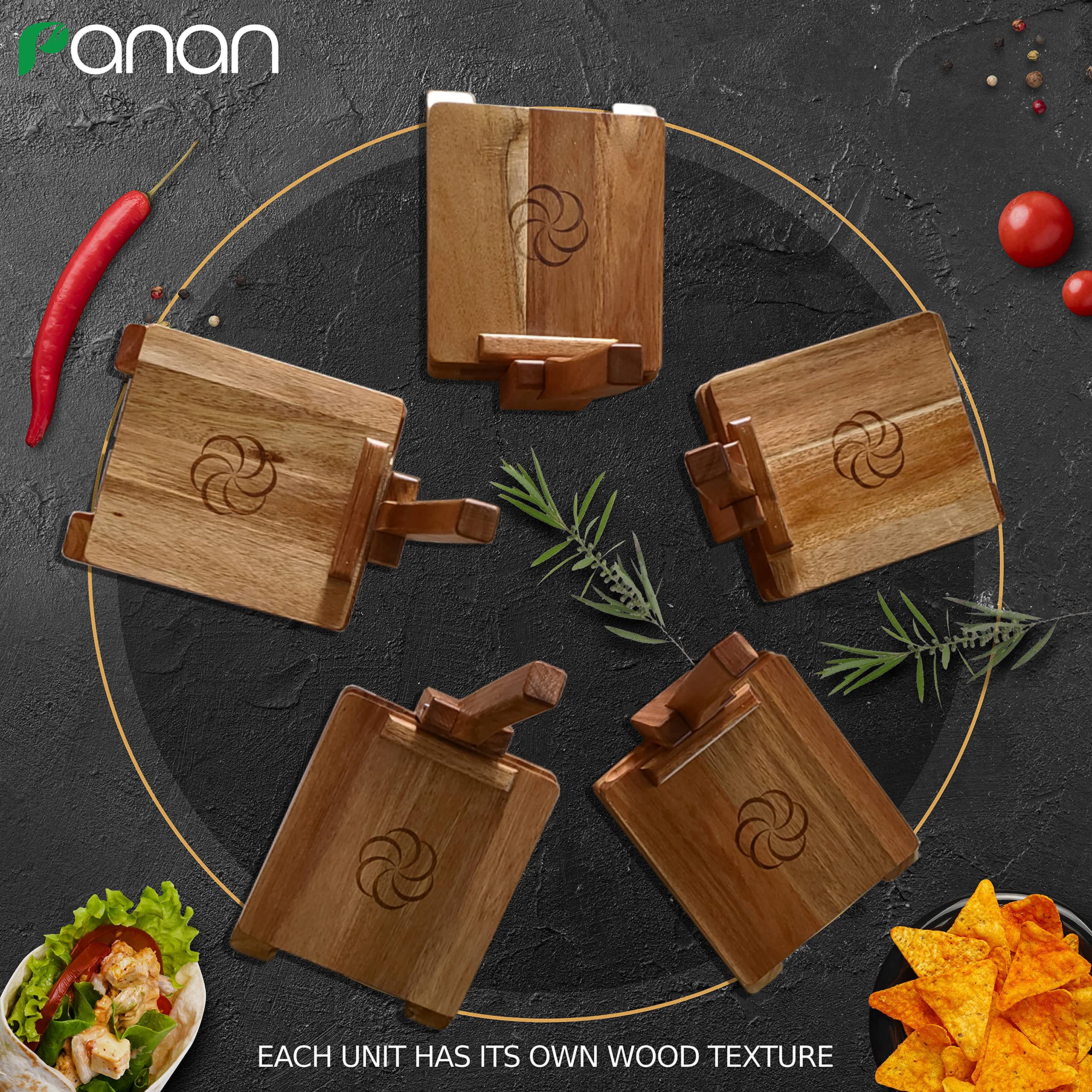Panan non-slip pads keep the press stable during use
