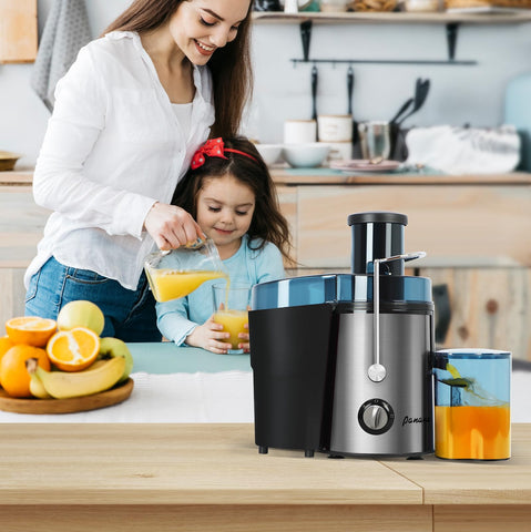 Panana Juicer easy-clean dishwasher-safe parts simplify cleanup.