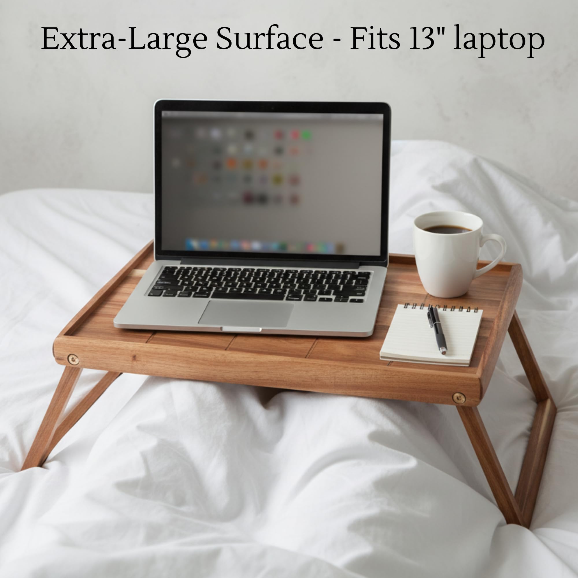 PANDAWOOD magnetic folding legs fold flat for compact storage