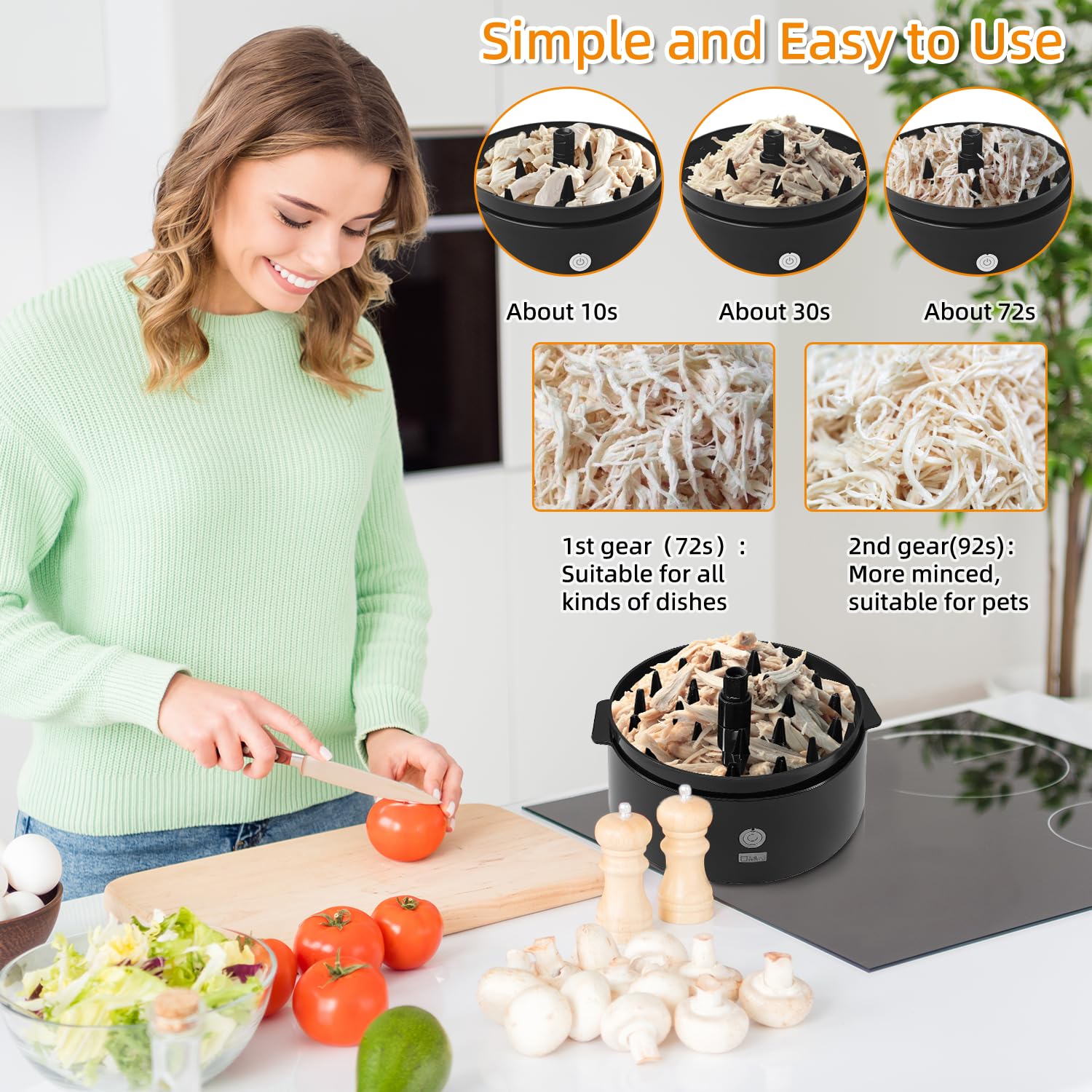 PANGPENG supports versatile meals from chicken to beef for family dinners.