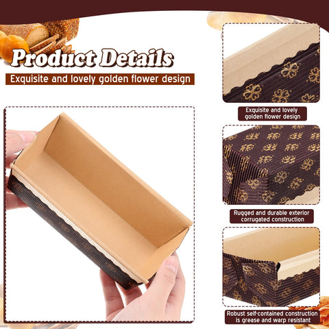 Panitay paper baking molds are microwave and oven safe for easy use