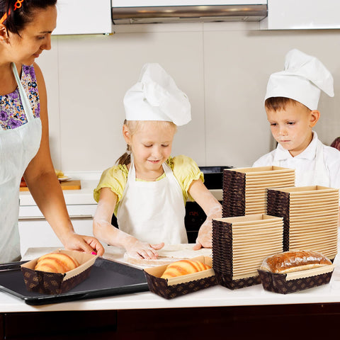 Panitay rectangular loaf pan design enhances bakery display options