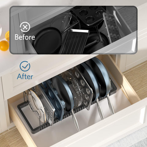 Open-base design with anti-slip feet prevents sliding during use.