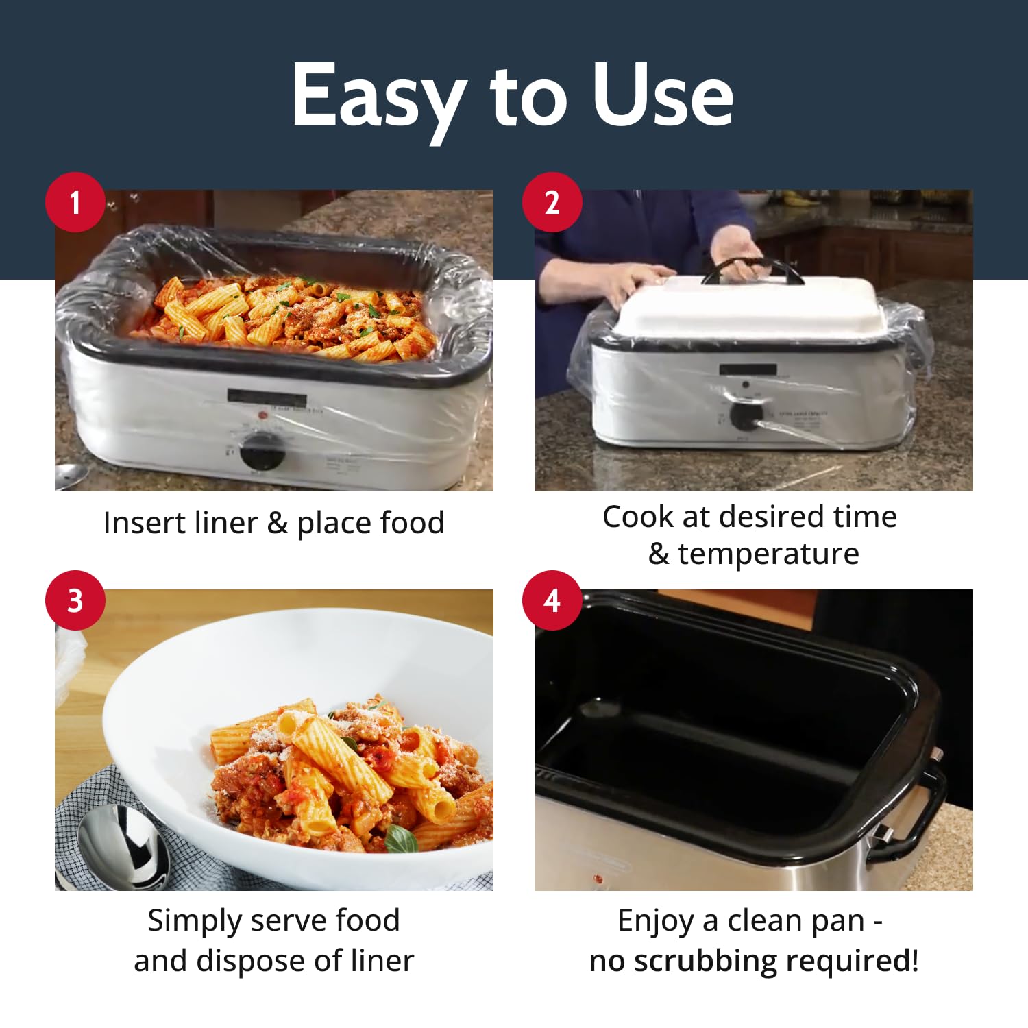 PanSaver foil liners in action reduce splatter and save cleanup time