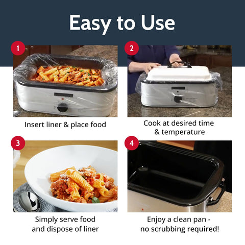 PanSaver foil liners in action reduce splatter and save cleanup time