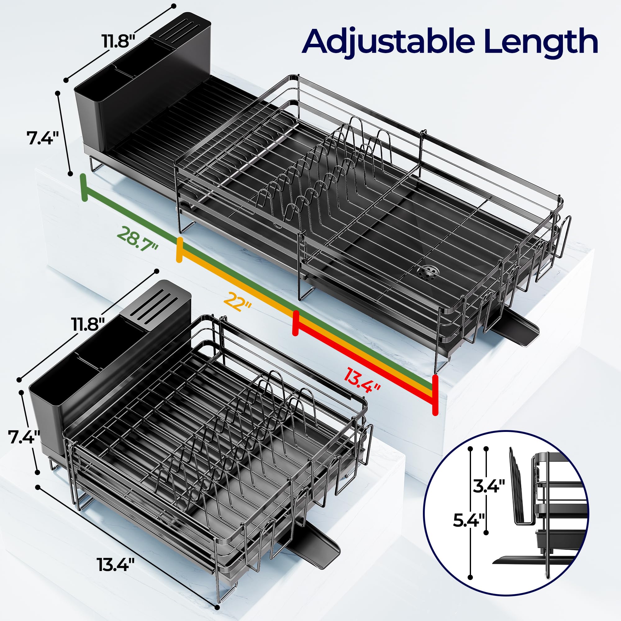 Pantasia removable utensil holder keeps cutlery organized