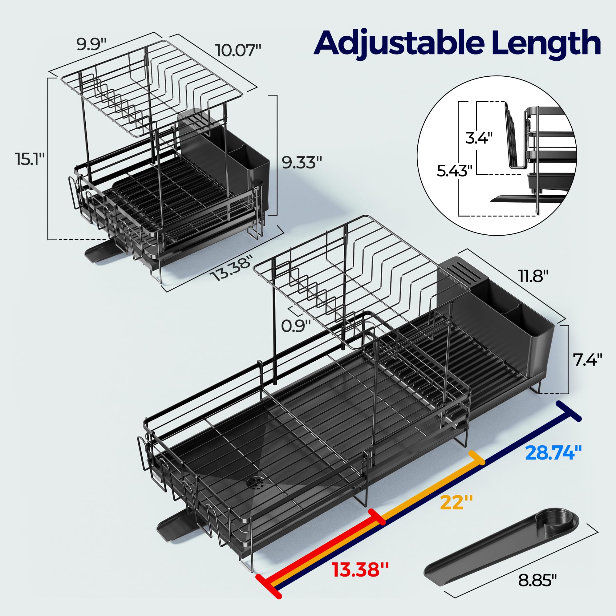 Pantasia rustproof frame resists corrosion during daily use