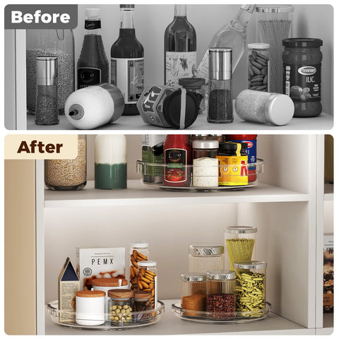Pantasia on kitchen countertop illustrating versatile storage options