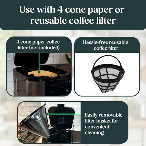 Pantrymade Deluxe auto shut-off enhances safety and convenience.