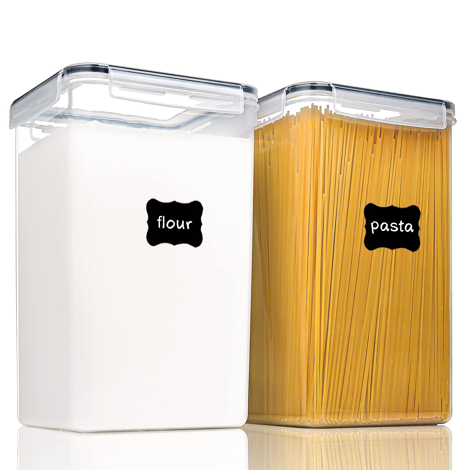 PANTRYSTAR 6.5L large storage container with airtight lid for flour