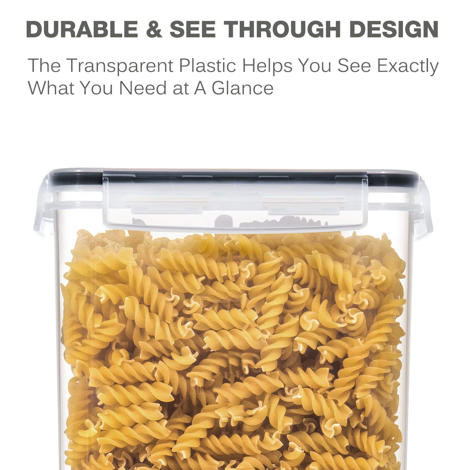 PANTRYSTAR BPA-free material closeup highlights safe daily storage.