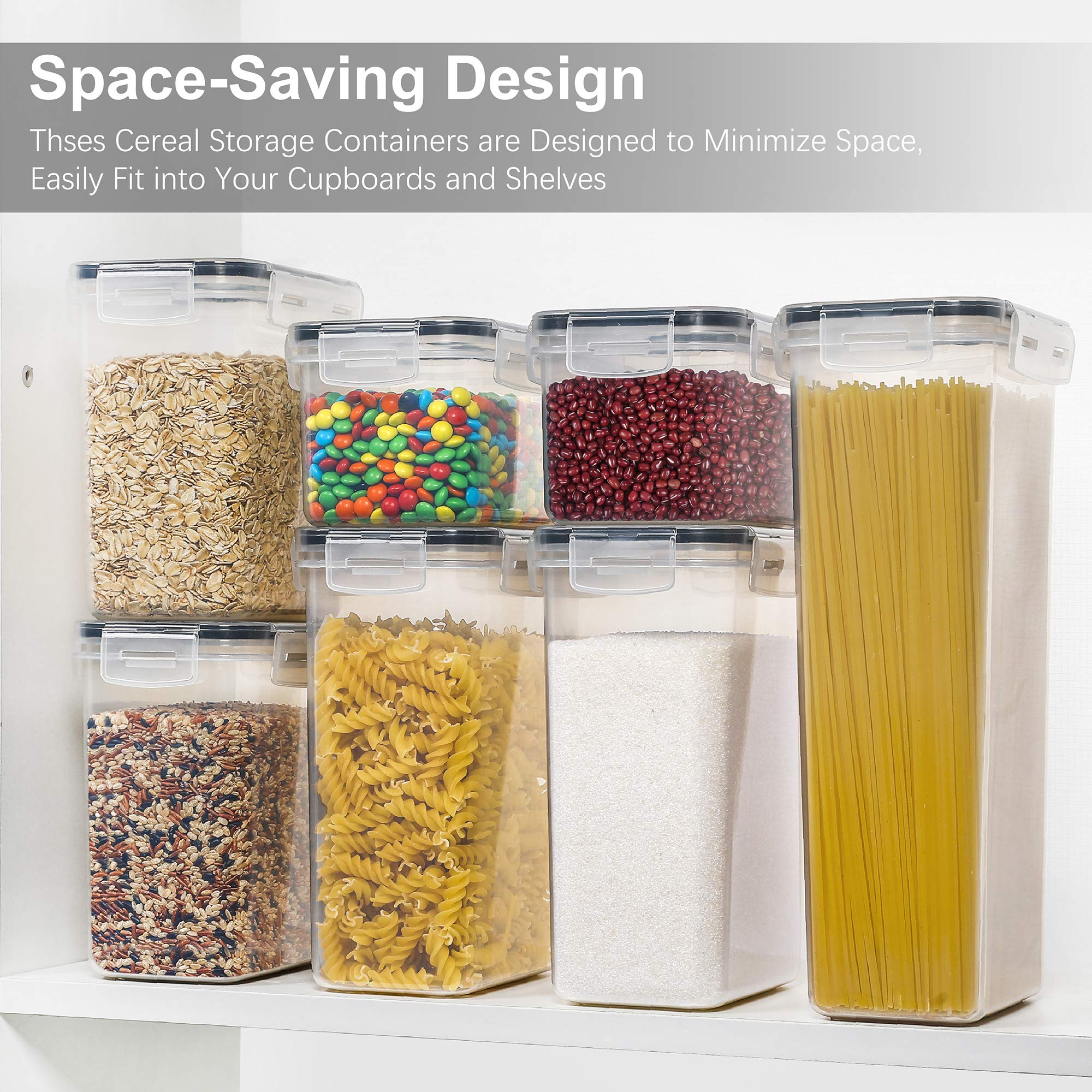 Fits fridge or cupboard, saving space in your kitchen.