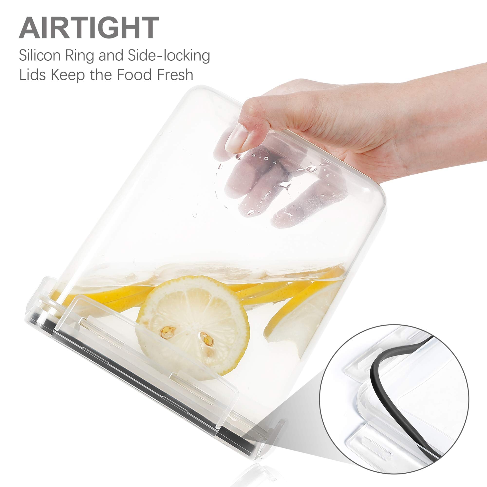 Clear PANTRYSTAR container shows contents for quick meal prep.