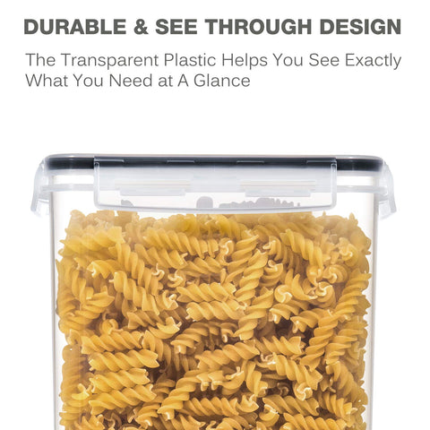 PANTRYSTAR side locking lid on pantry storage container