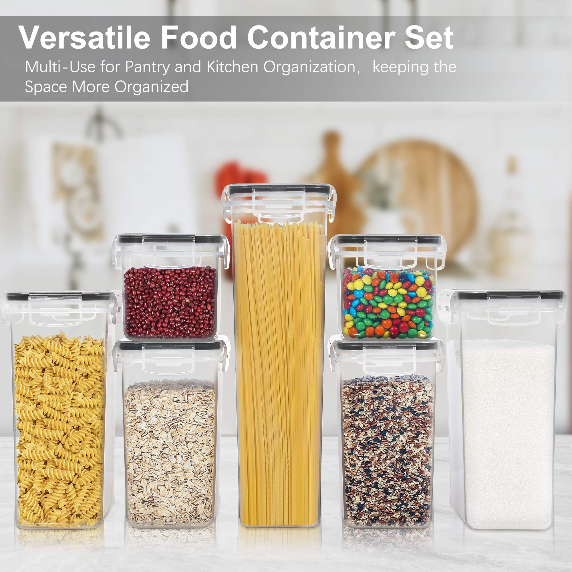 PANTRYSTAR 2-liter container ideal for flour and sugar.