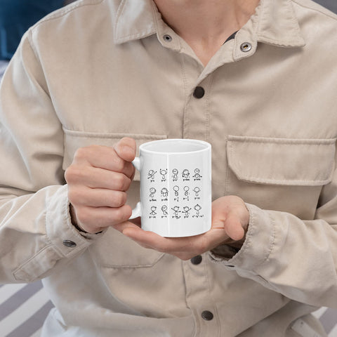 Panvola premium ceramic mug with glossy finish, vibrant color for everyday use.