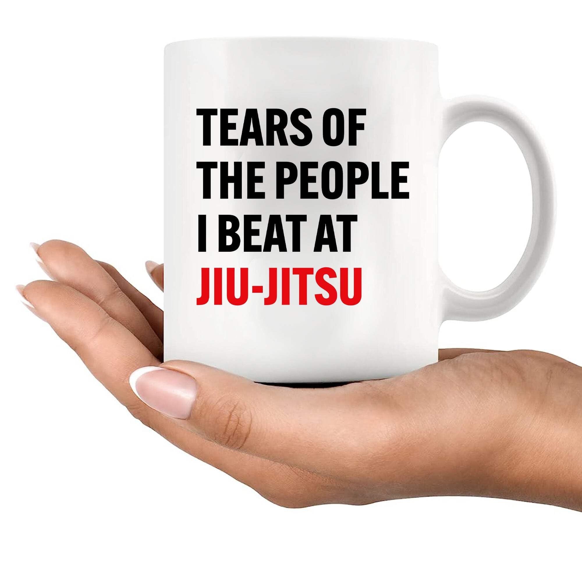 Panvola Tears of the People mug being cleaned in dishwasher microwave-safe