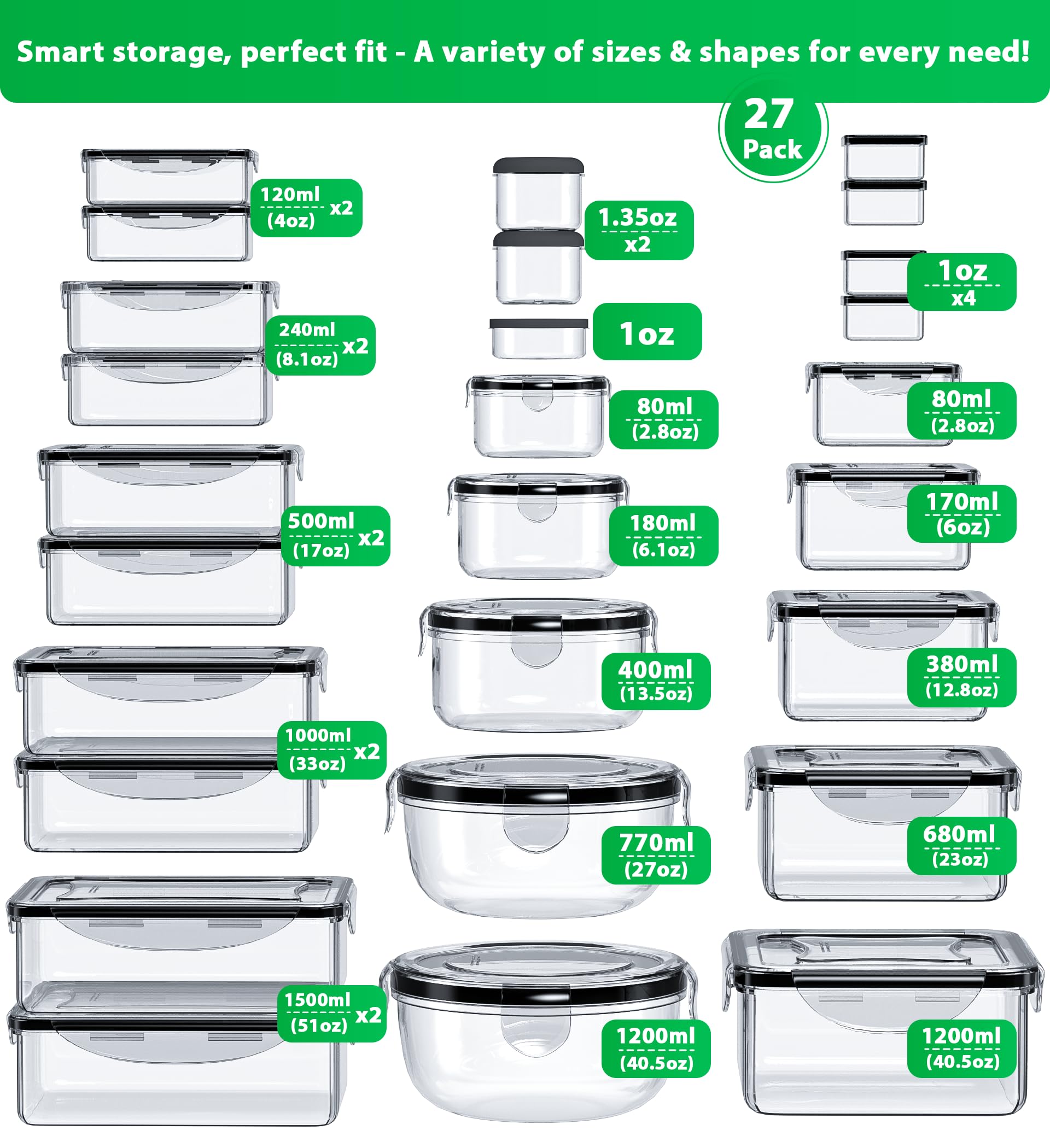 Panxenaulos square containers enabling compact fridge organization and portions