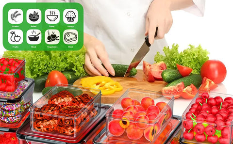 Panxenaulos kitchen organization set helps reduce clutter and plan meals