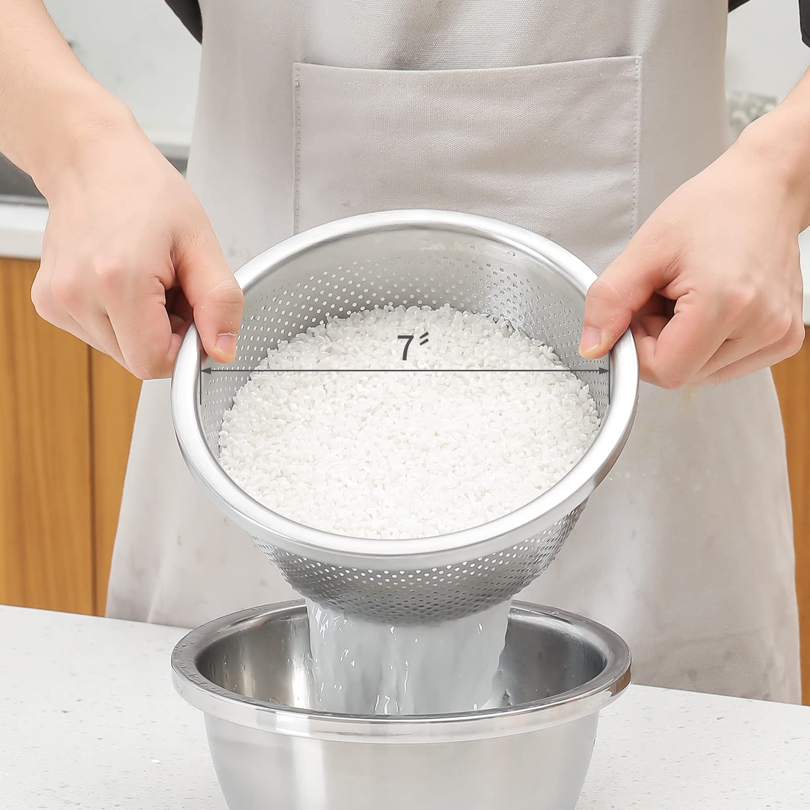 Paoli dual set enables convenient washing and draining in one workflow.
