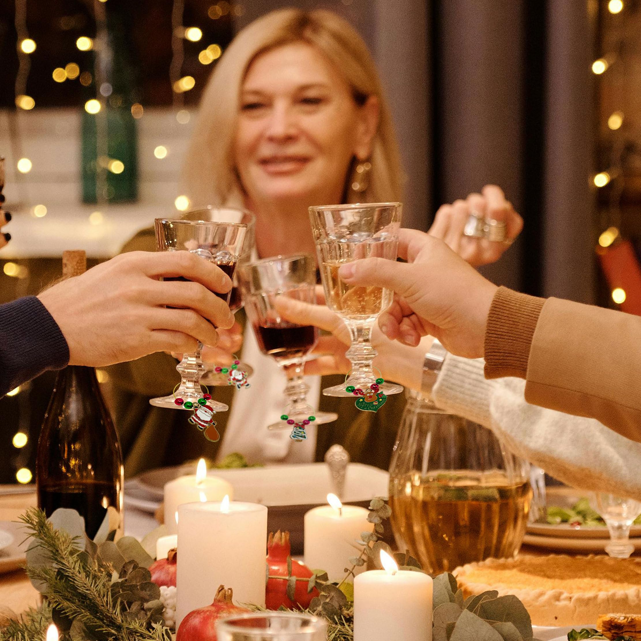 Paoshutai bells charm for cheerful, recognizable holiday drinks