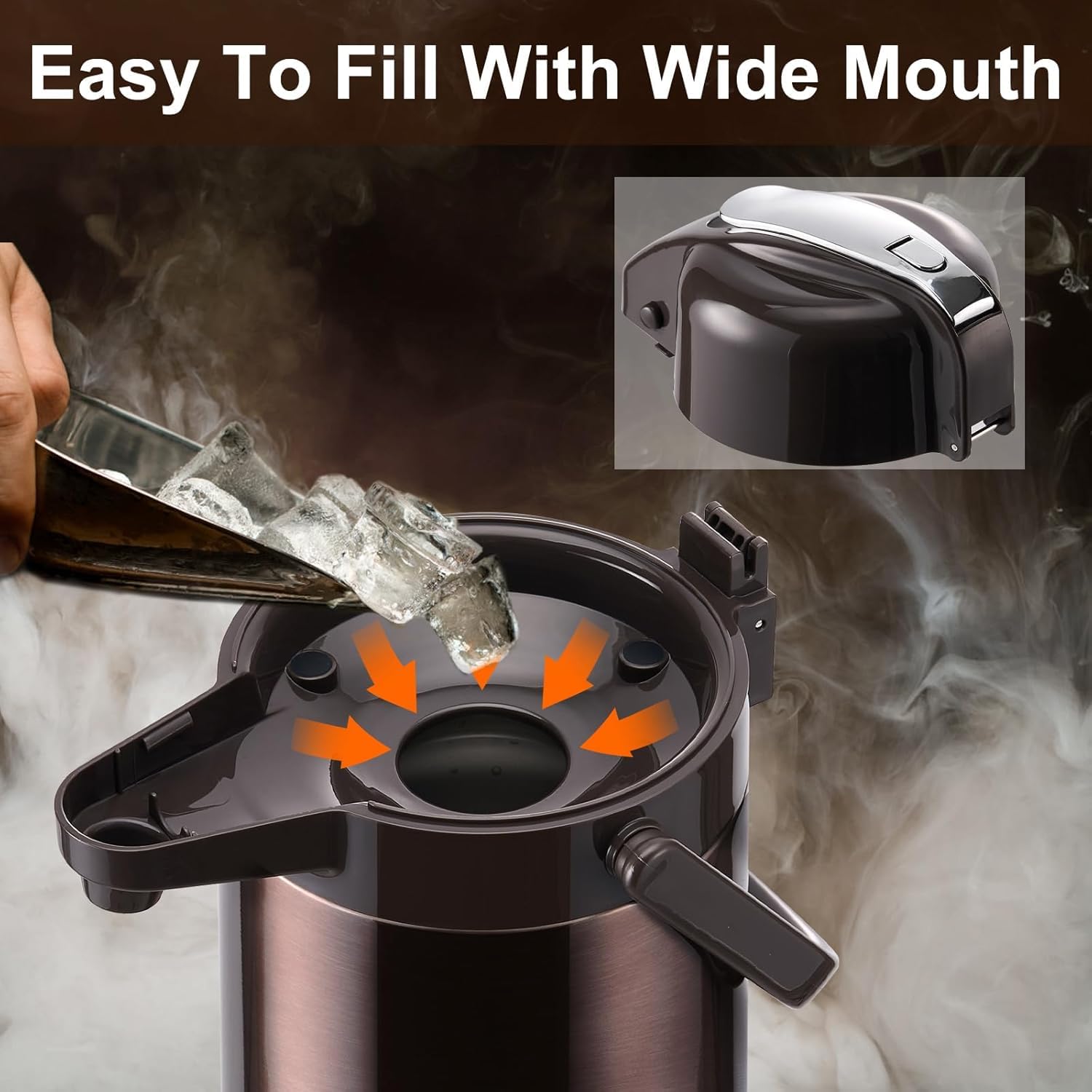 PARACITY 2.5L carafe keeps beverages flavorful during long gatherings