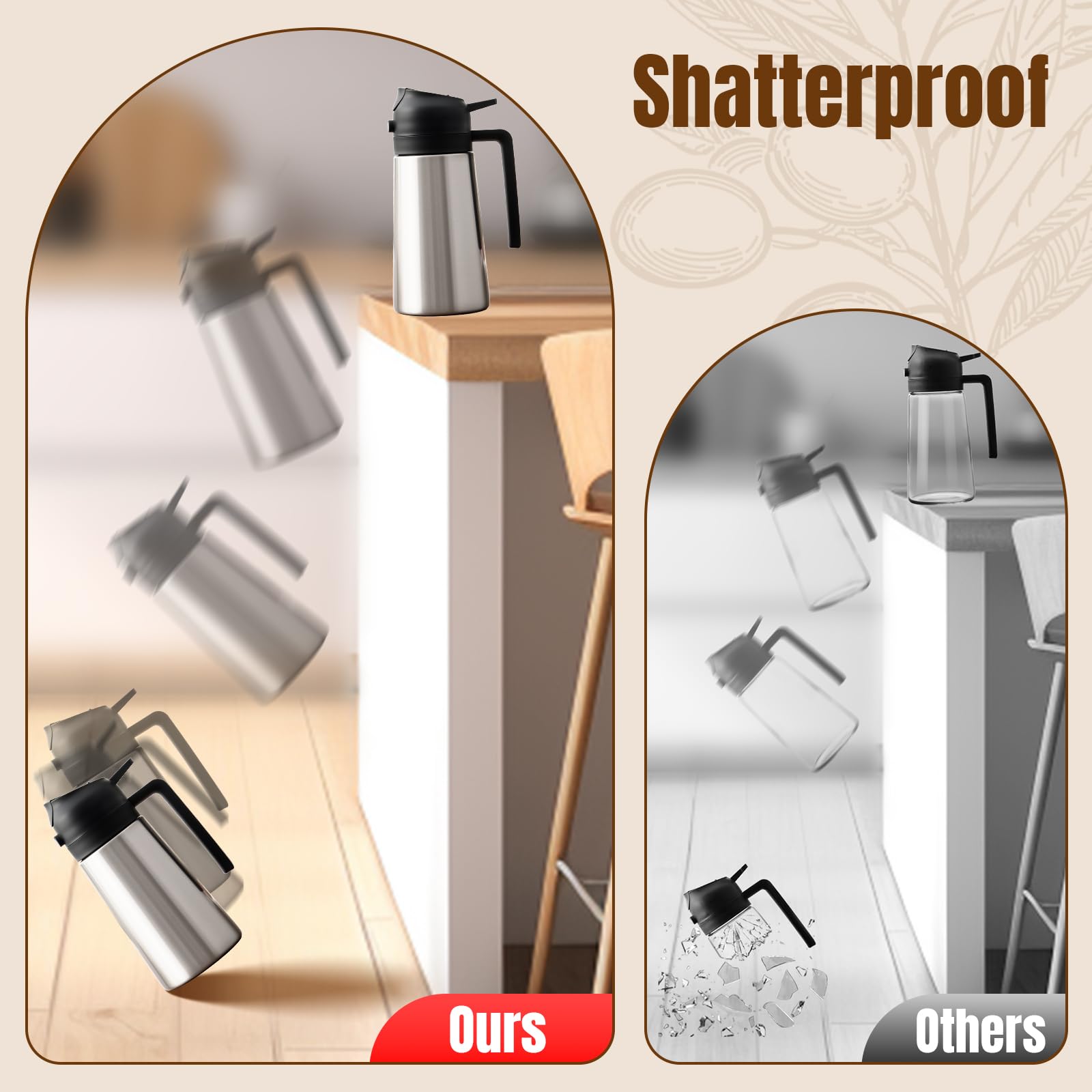 PARACITY ceramic-inner-coating reduces sticking for easy cleaning.