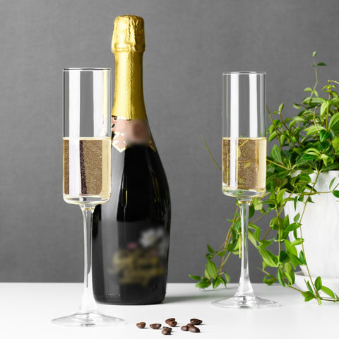 PARACITY gift-box packaged flutes make a luxe housewarming or anniversary present.