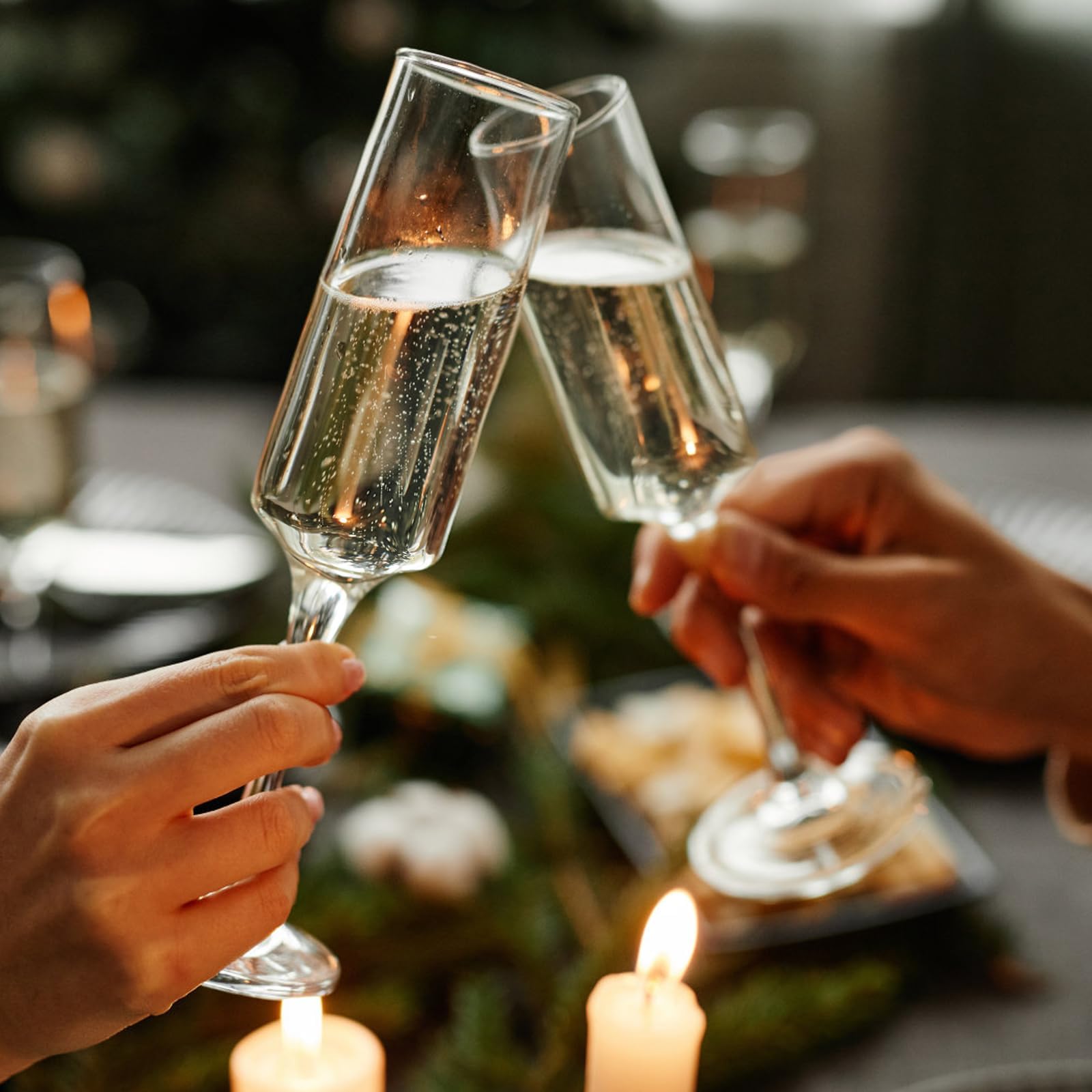 PARACITY dishwasher-safe crystal glasses for effortless cleaning after gatherings.