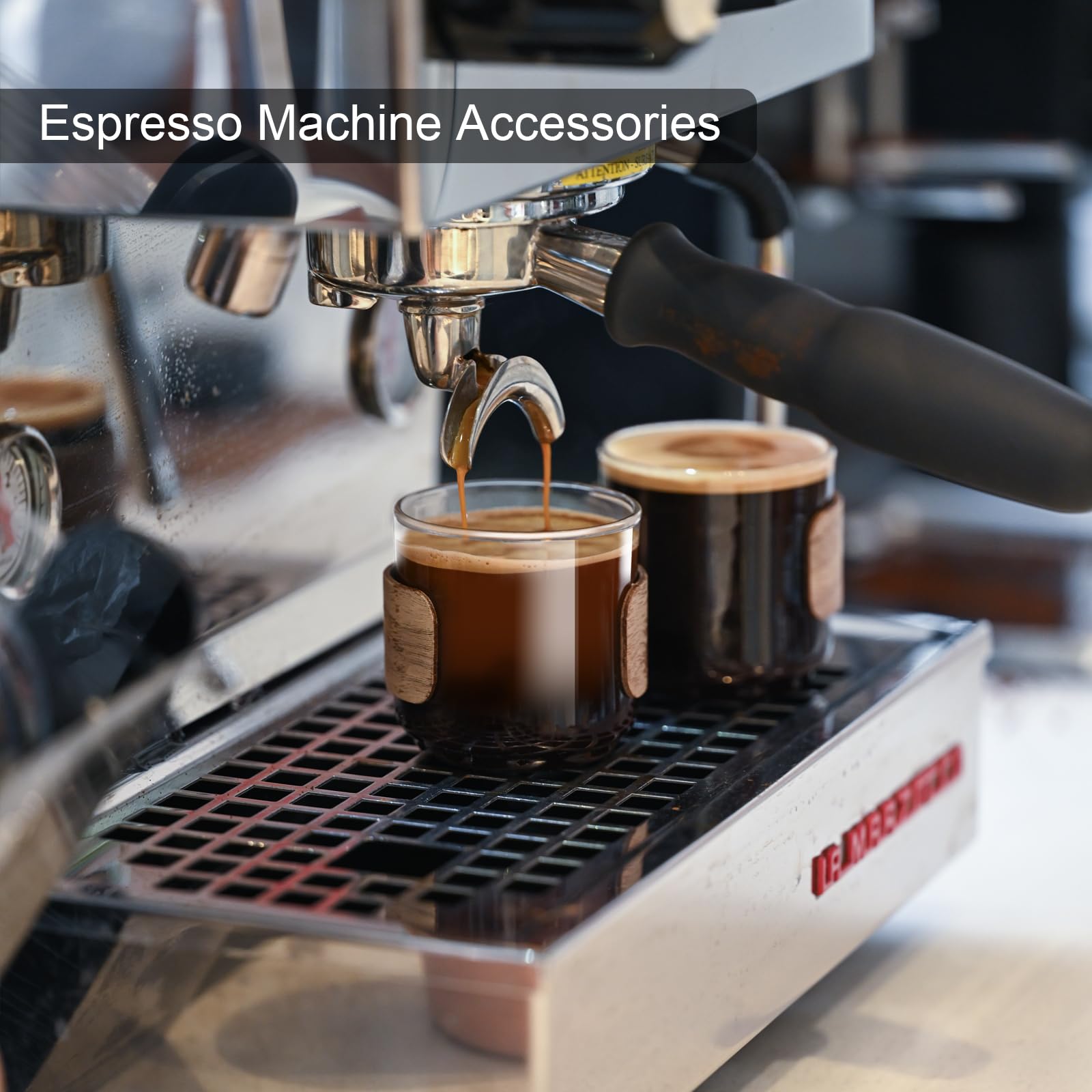 PARACITY Espresso Cups fit semi auto and pod machines for easy prep