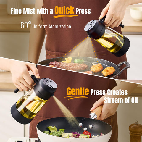 PARACITY clear glass bottle shows remaining oil at a glance.