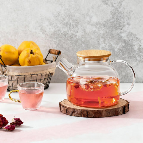 PARACITY glass teapot in gift box ready for gifting