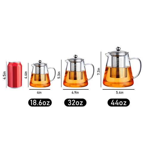 PARACITY teapot features eagle-pour design for smooth pouring.