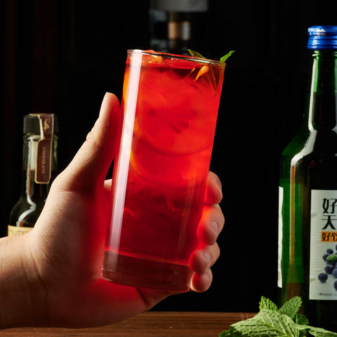 Paracity 10 oz glasses suit beer, cocktails, and iced coffee with style.