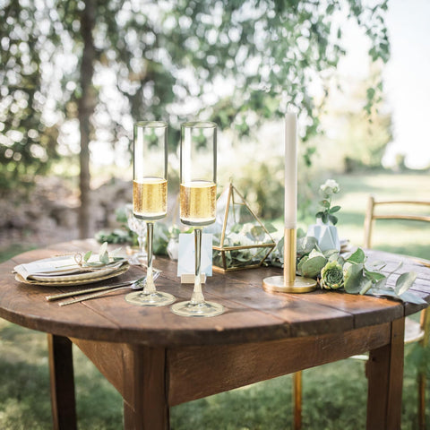 PARACITY lead-free crystal preserves clarity and resists clouding with regular use.